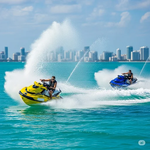 2-hour jet ski package - best value for Miami water exploration