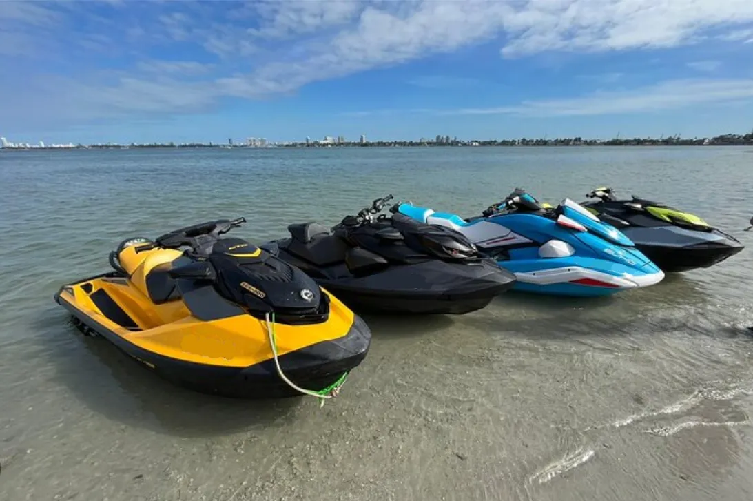 High-performance jet ski rentals in Miami