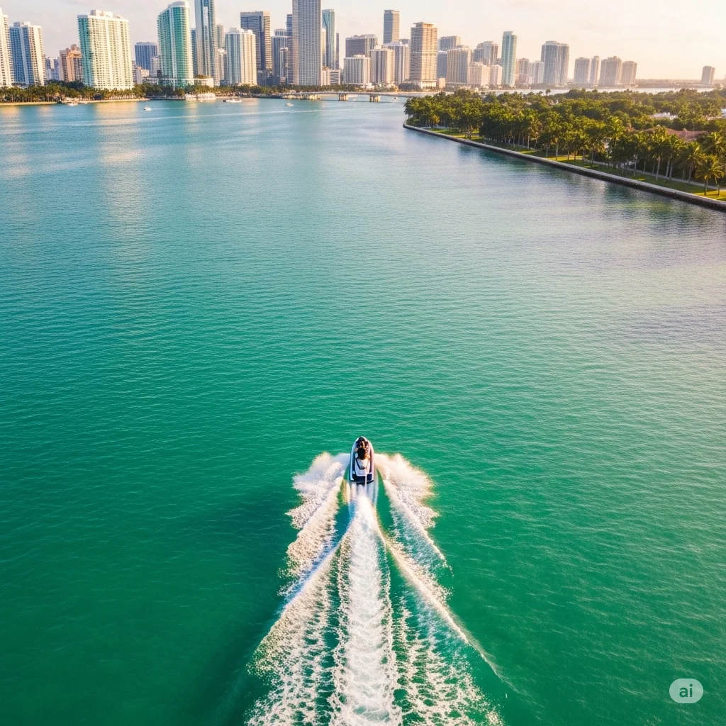 Half-day jet ski rental package for extended Miami water adventures